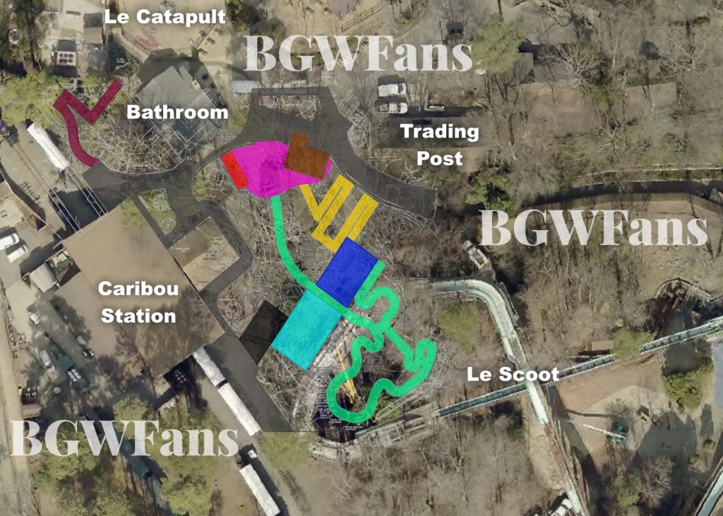 Composite Busch Gardens Williamsburg 2017 Site Plan
