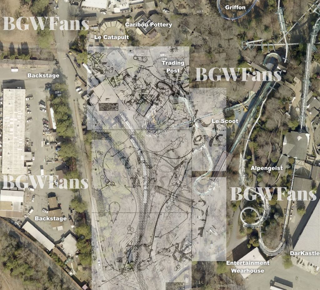 Busch Gardens Williamsburg 2017 Stitched Composite Site Plan